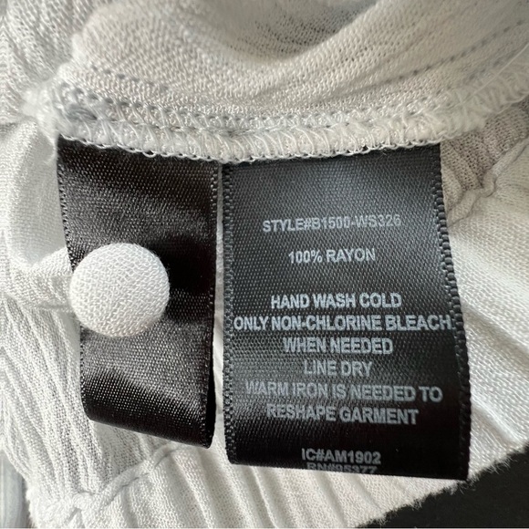 SANCTUARY White Bohemian Short Sleeve Button Down Top Blouse Women's Size S - Picture 16 of 16